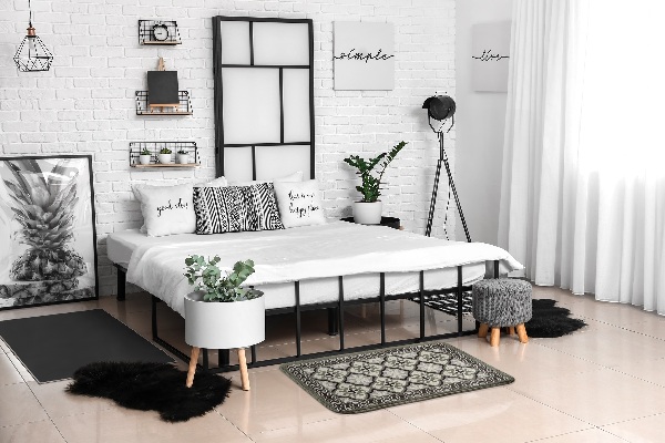 Rug Patterned floor tiles