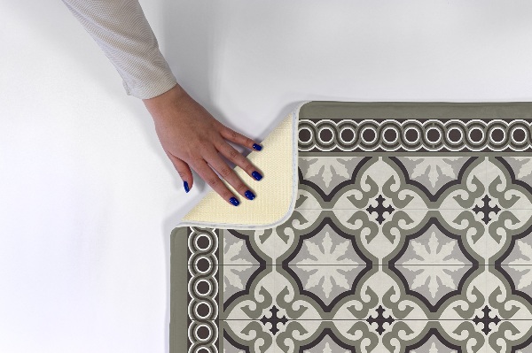Rug Patterned floor tiles