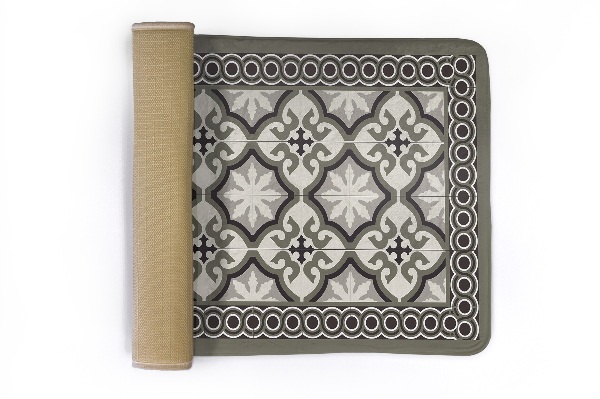 Rug Patterned floor tiles