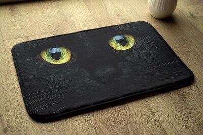 Rug Black cat eyes