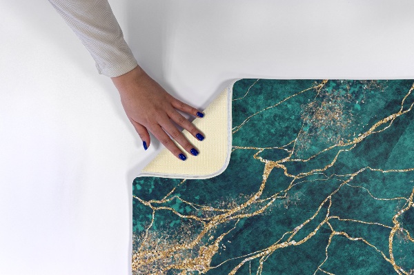 Rug Green marble