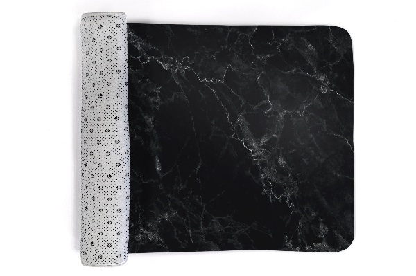 Rug Black Marble