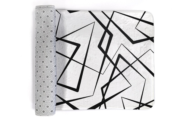 Rug Abstract geometric lines