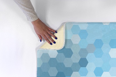 Rug Hexagons in shades