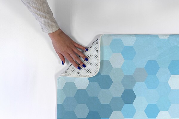 Rug Hexagons in shades