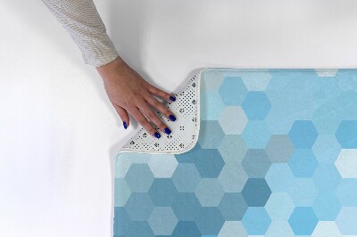 Rug Hexagons in shades