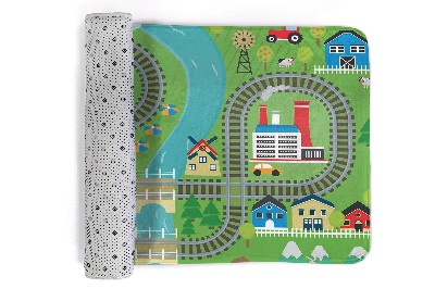 Rug City with tracks