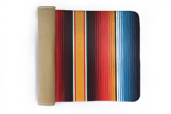Rug Colorful vertical stripes