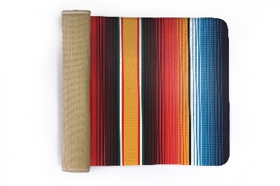 Rug Colorful vertical stripes