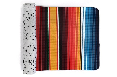 Rug Colorful vertical stripes