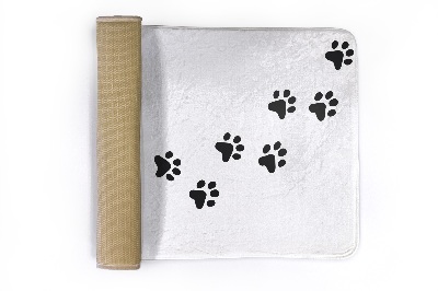 Rug Animal paw prints