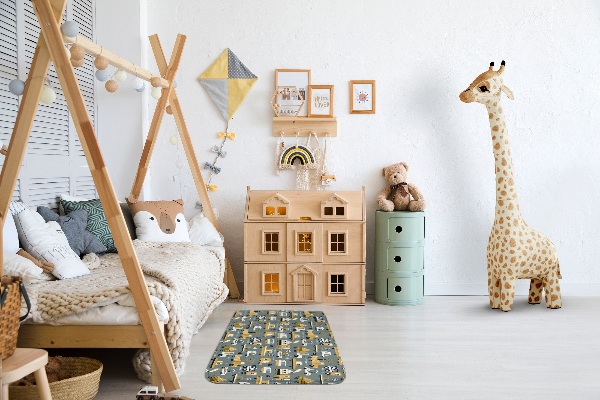 Rug Cars and houses
