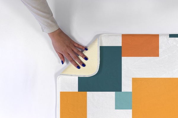 Rug Colorful squares