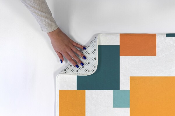 Rug Colorful squares