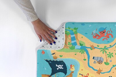 Rug Treasure map