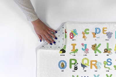 Rug Alphabet with pictures