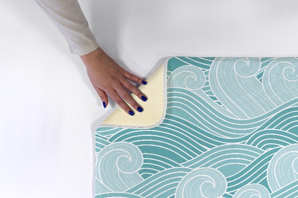 Rug Japanese waves