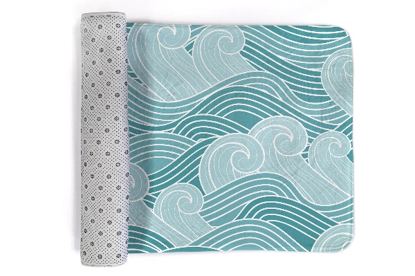 Rug Japanese waves