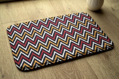 Rug Zigzag fabric pattern