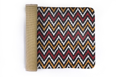 Rug Zigzag fabric pattern