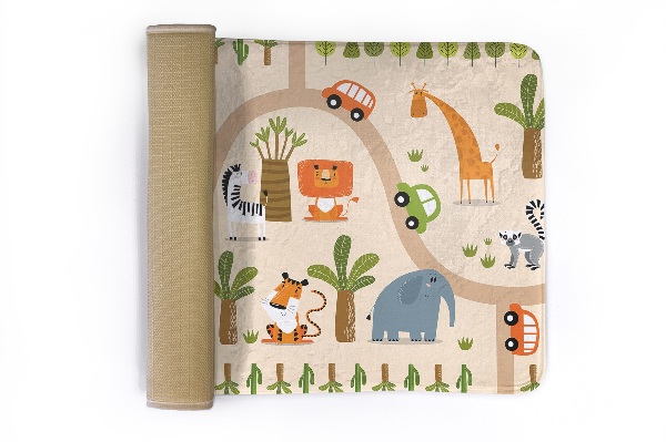 Rug Animals and cars