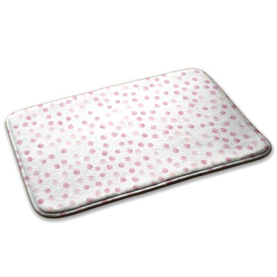 Rug Pink dots pattern