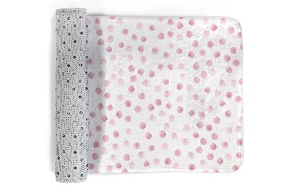 Rug Pink dots pattern