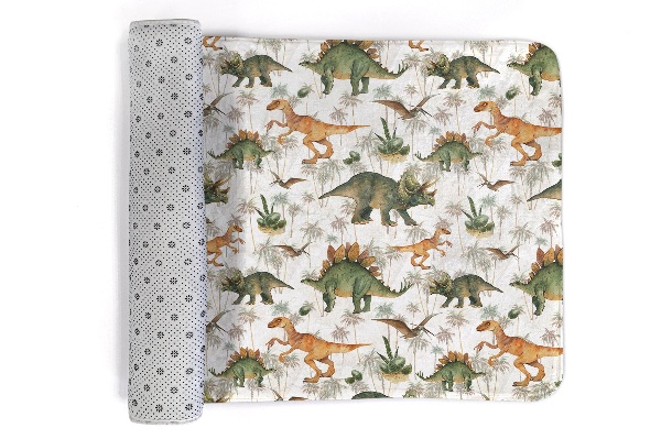 Carpet Dinosaurs and plants