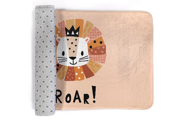 Carpet Lion with crown