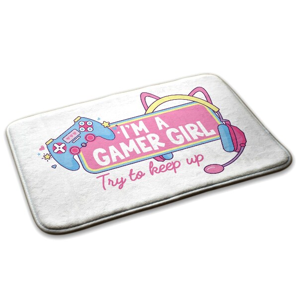 Carpet Gamer girl graphic