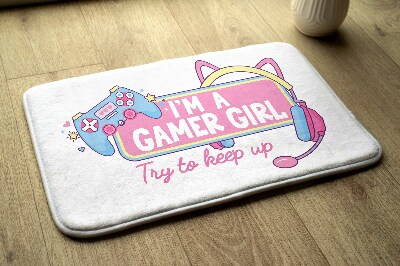 Carpet Gamer girl graphic