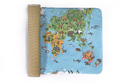 Carpet Animals on the world map