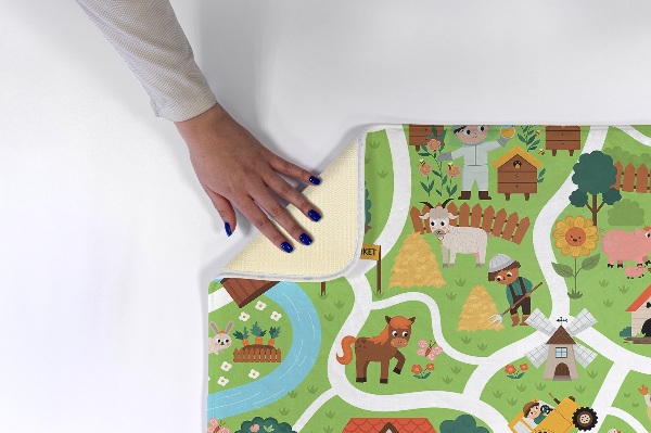 Carpet Farm with children