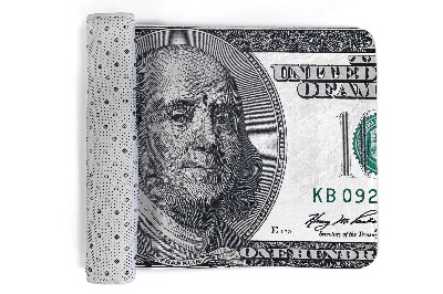 Rug $100 banknote