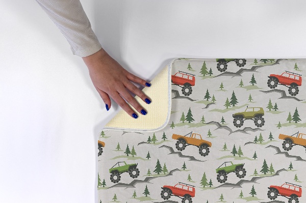 Carpet Off-road cars pattern