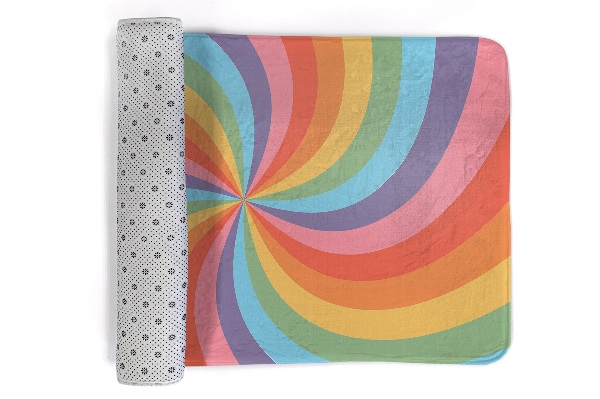 Carpet Colorful spiral