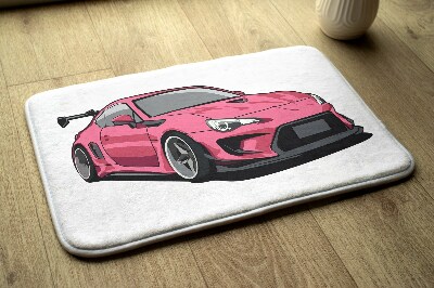 Carpet Pink sports car