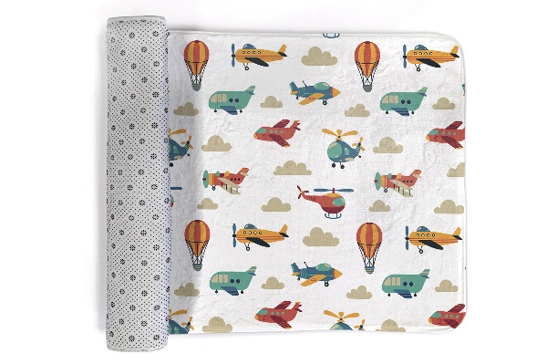 Carpet Airplanes and balloons