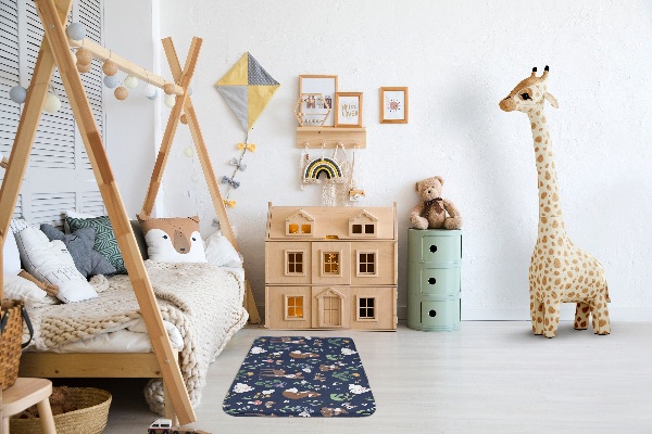 Carpet Animals and plants