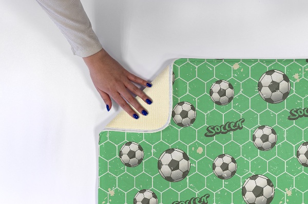 Carpet Footballs pattern