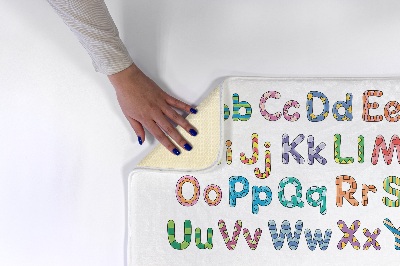 Carpet Letters and numbers