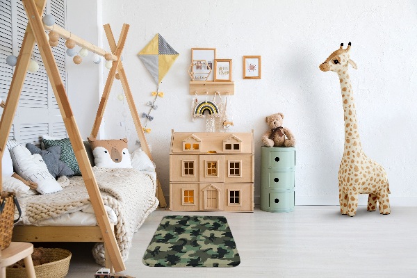 Carpet Dinosaurs on camouflage