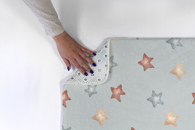 Rug Stars on a gray background