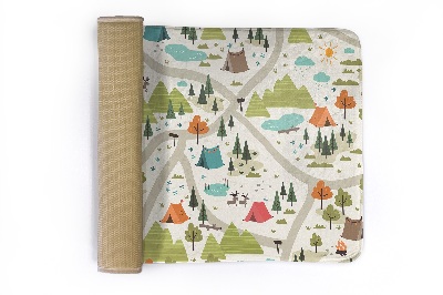 Rug Camping landscape