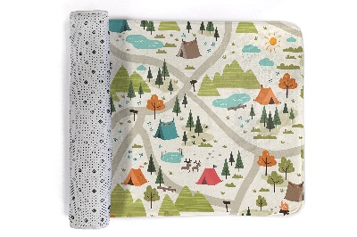 Rug Camping landscape