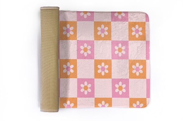 Carpet Floral pastel pattern