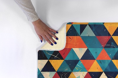 Rug Colorful triangles