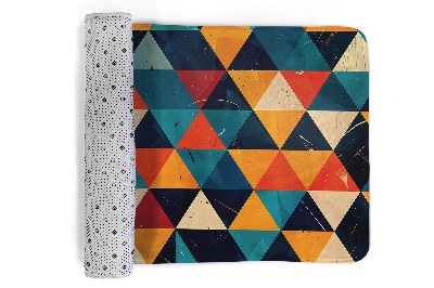 Rug Colorful triangles