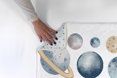 Rug Watercolor planets