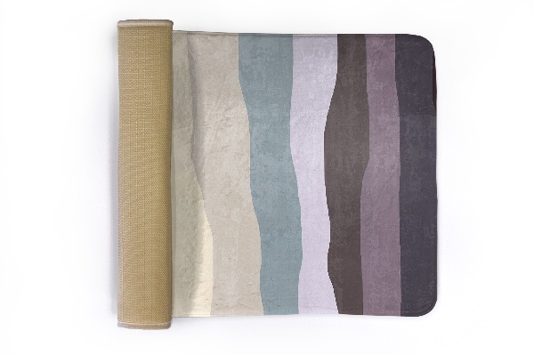 Carpet Colorful vertical stripes